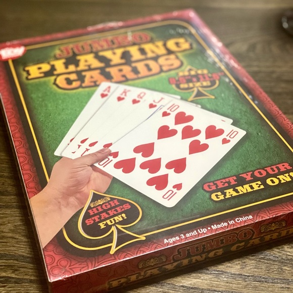 Jumbo Playing Cards - Picture 2 of 4